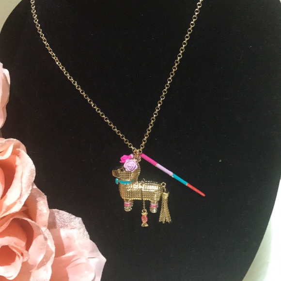 kate spade Jewelry - Kate Spade ♠️ penny piñata gold plated pendant nwt